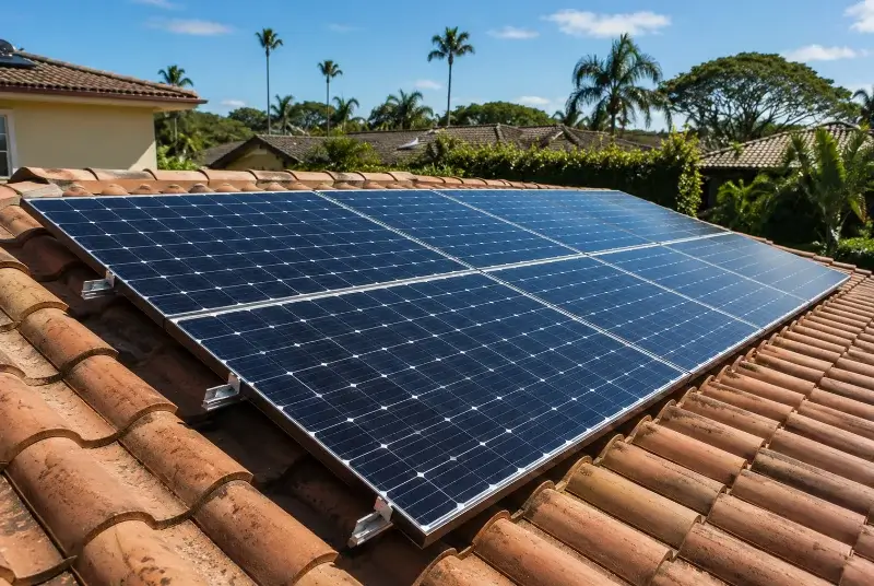 Installation de panneaux solaires à Belcodène